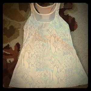 Lululemon Snake Print Tank Top